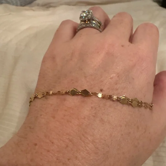 Lana 14k Gold Double Strand Necklace - Picture 9 of 9